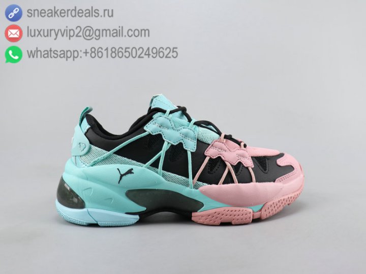 Puma LQD CELL OMEGA DENSITY Pink Blue Women Running Shoes Size 36-40